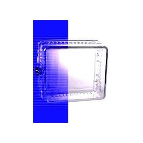 Lux MT084-S 4 3/4 x 4 3/4 x 1/8 Thermostat Wall Plate