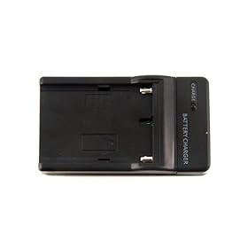 Video/Digital Camera Battery Travel Charger (Black) + Worldwide free shiping