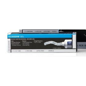 Medline SilvaSorb Gel 8oz Tube Wound Care Ionic Silver