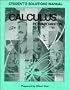 Calculus with Analytic Geometry: Student Solution Manual, 5th Edition