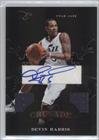 2010-11 Elite Black Box Crusade Materials Signatures #77 - Devin Harris/25