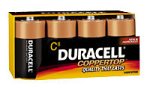 Duracell Batteries In Reclosable Storage Pack, Size C (8 Batteries)