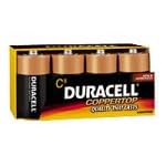 Duracell Batteries In Reclosable Storage Pack, Size C (8 Batteries)