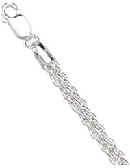4.5 mm Cestina Chain Sterling Silver 7.5 Inch Ch276