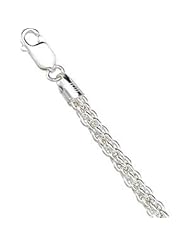 Solid Cestina Chain Sterling Silver Ch276 18 Inch