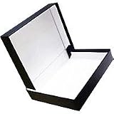 Adorama Archival 9 x 12 Clamshell Print Storage Box, Color: Black, 9 1/2 x 12 1/2 x 2