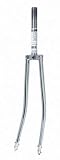 Pyramid 27' x 1-1/4' Econo Fork Threaded length 3-15/16', 1' OD, Chrome, Non-Canti