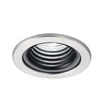WAC Lighting HR-834-WT/WT White / White Low Voltage Miniature Recessed Low Voltage Miniature 3 Inch Recessed Lighting Trim