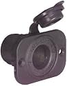 Marinco 12VRC SeaLink Deluxe Marine 12-Volt Receptacle (Black)