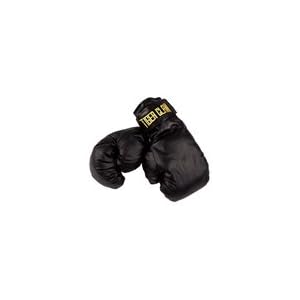 Black Vinyl Cardio Training Gloves