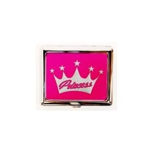 Outer Rebel Fashion Flasks and Smoking Accessories- Princess Stainless Steel Cigarette ID Case...