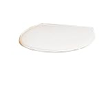 American Standard 5385.010.020 Baby Devoro Toilet Seat with Cover, White