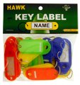 2'' x 3/4'' PLASTIC KEY LABELS 25-PIECE PACK