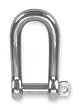 Dayton 2MWR8 Screw Pin Shackle, Body, 1500 Lb, 5/16 In