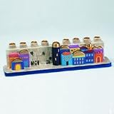 Jerusalem of Gold Hanukah Menorah