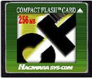 Hagiwara Sys-Com V-Series - Flash memory card - 256 MB - CompactFlash