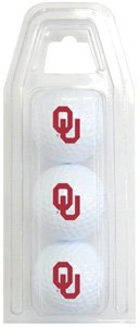 Oklahoma Sooners Of) Ncaa 15 Golf Ball Pack