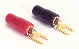 Terminals & Kits: Gold Spade 8 AWG #6 2 Pair