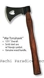 Midevil War Tomahawk Axe W/ Real Wood Handle