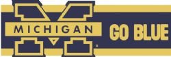 Michigan Wolverines NCAA Licensed Die-Cut Border
