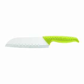 Bodum Bistro Ceramic 17 cm 6-1/2-Inch Santoku Knife, GreenBodum Bistro Ceramic 17 cm 6-1/2-Inch Santoku Knife