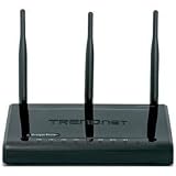 TRENDnet 300 Mbps Wireless N Gigabit Router TEW-639GR (Black)