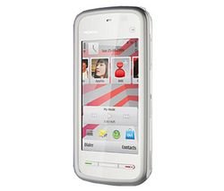 Nokia - 5230 - Téléphone portable - Bibande - Ecran tactile 3,2 - Appareil photo 2 Mpix - Bluetooth / EDGE - Blanc / Argent