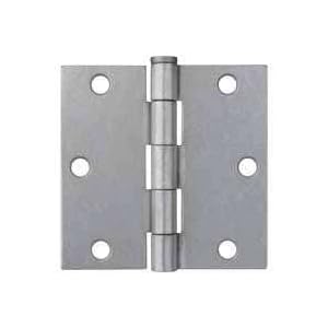 Galvanized Square Utility Hinge, 3 1/2" x 3 1/2"
