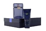 Versace Man by Gianni Versace for Men 2 Piece Set Includes: 3.4 oz Eau de Toilette Spray + 3.4 oz Foaming Gel for Body and Hair