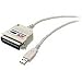 APC 19061CL-3F-1E 3-Feet USB2.0 Clear USB-A/B Device Cable