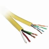 250ft Composite In Wall Cable - 16/4 Speaker Cable + Cat5E