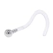18 Gauge Steel Ball BIOPLAST Nose Ring