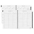 2009 Appointment Book Refill, Weekly/Monthly, Jan-Jan, 8"x11", White/Cream AAG7091110