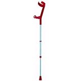 Safe In ANATOM Soft Forearm Crutch and Cuff Handle RED