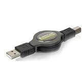 Book Cover For 4FT USB A To B Retractable Cable