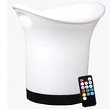 LED Color Changing Rechargeable Ice Bucket with Remote Control