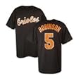 Baltimore Orioles Brooks Robinson #5 Black T-Shirt