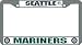 Seattle Mariners Chrome License Plate Frame