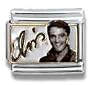 Elvis Presley Collection Smiling Elvis Italian Charm