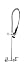 Chicago Faucets 510-GCLCP Wall Mount Pre-Rinse Fitting, Chrome