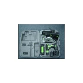 Kawasaki 840055 Black 19.2-Volt 4-Tool Cordless Combo Kit