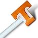 NCAA Tennessee Volunteers - Drapery / Curtain Finials Rod Set