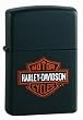 Harley Davidson Bar & Shield Black Matte