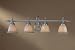 Minka Lavery Lights 6054-77 4LT Bathroom Lighting - Chrome Piastrella Transitional Indoor Lighting Image