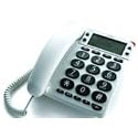 Doro 312C Big Button Corded Telephone With LCD - White