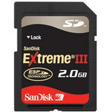 SanDisk 1 GB, Extreme III Secure Digital (SD) Memory Card - Pack of 2