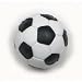 Amerock BP9347-HP Sport'Z Knob, Soccer Ball, Hand Painted