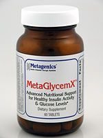 Metagenics, MetaGlycemX, 120 Tablets