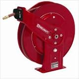 Buy 0.38 x 70', 300 psi, Heavy Industrial Air Water Reel with Hose by Reelcraft