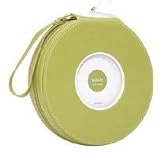 Swing Solo CD Case Holds 20 CDs, Two CDs Back to Back in Archival Plastic Sleeves with Soft Poly Divider, Fern.